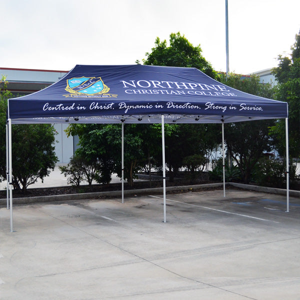 3x6m Printed Marquee Canopy With Frame